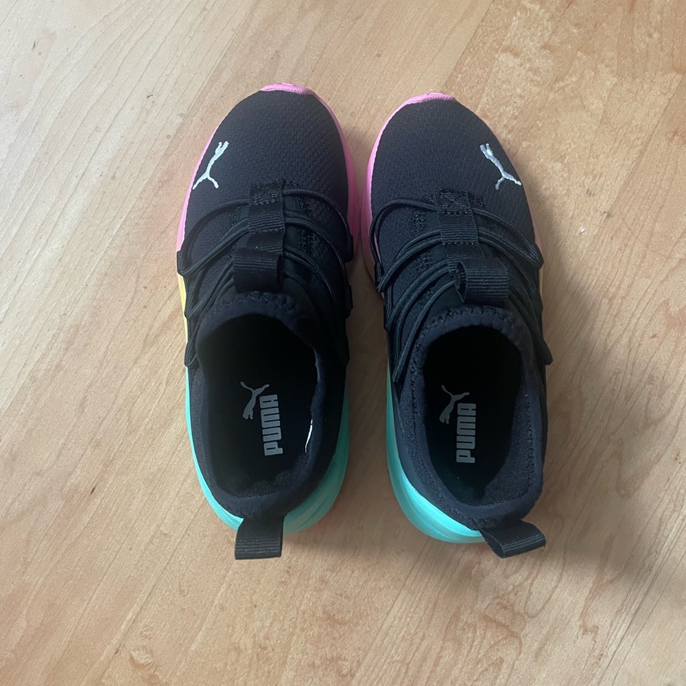 Puma One4All Fade black/fast pink/mint - Picture 7 of 7
